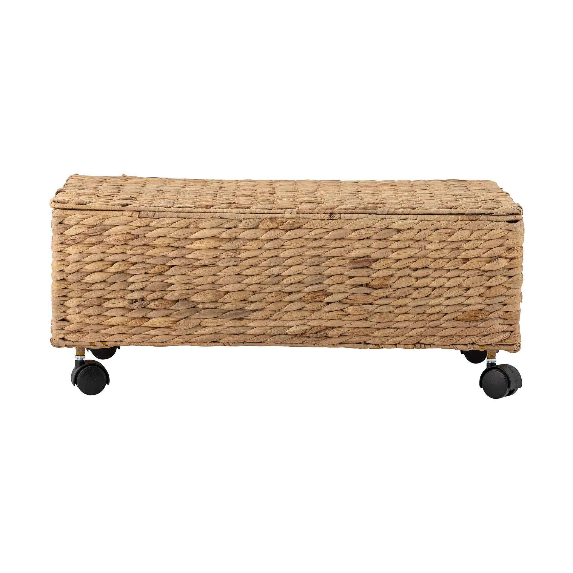 Cesta con tapa Nelas 63x40x26 cm, Natur Bloomingville