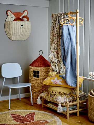 Cesta de pared Gerti 44x47x13 cm - zorro - Bloomingville