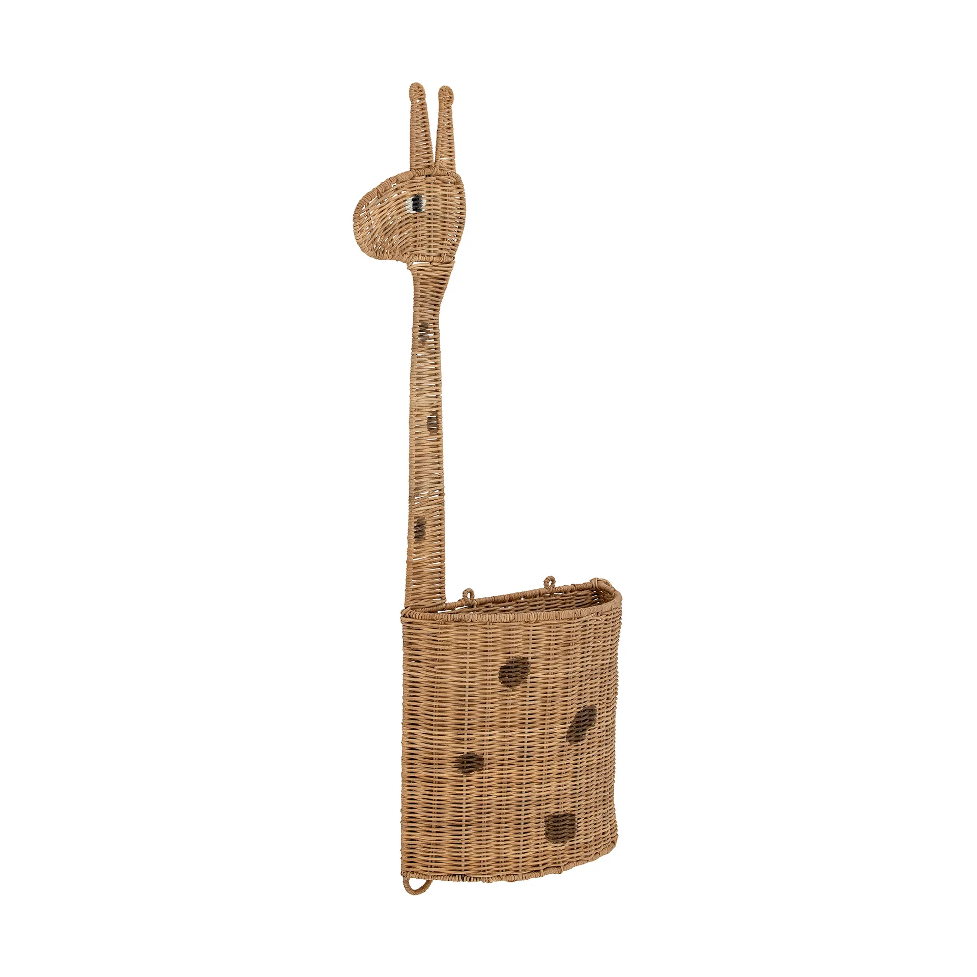 Cesta de pared Philine 90 cm, Nature giraffe Bloomingville