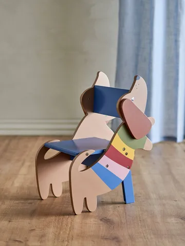 Charlie silla - Multicolor, 44x57 cm - Bloomingville