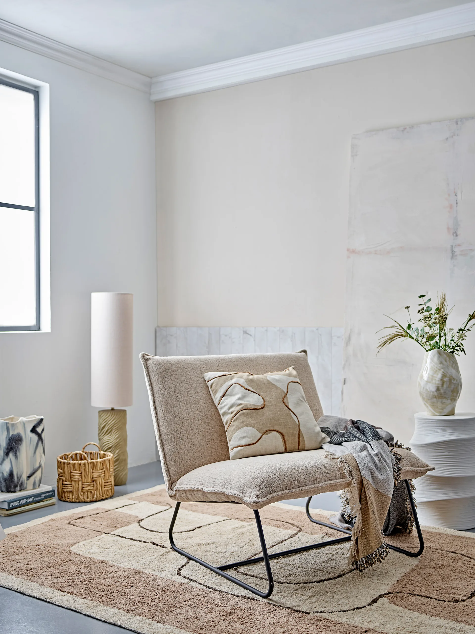 Cojín Alton 45x45 cm, Brown Bloomingville