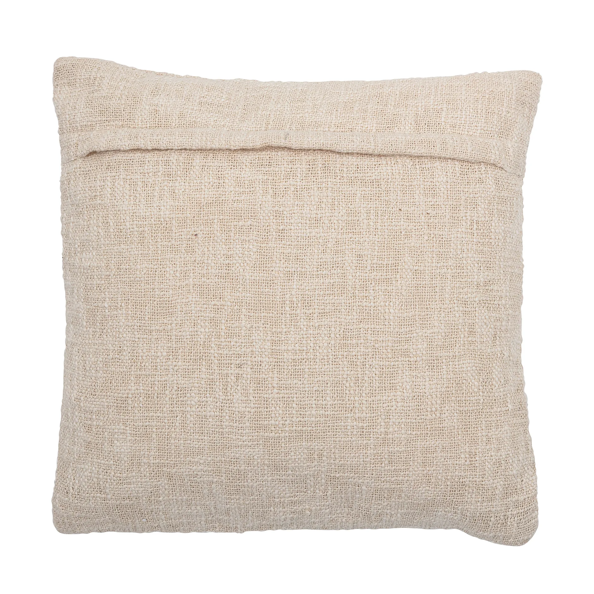 Cojín Bloomingville bordado 45x45 cm, Natural Bloomingville
