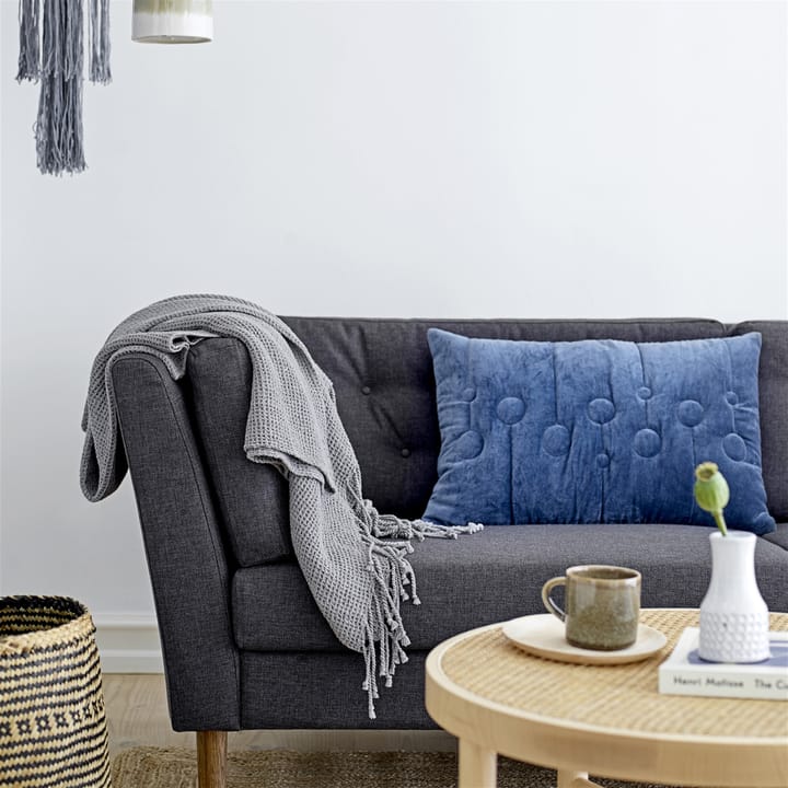 Cojín Bloomingville rectangular - azul - Bloomingville