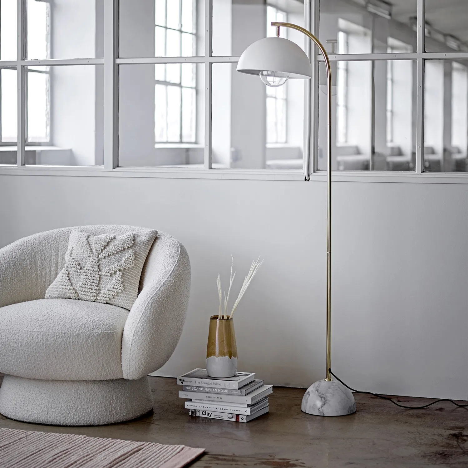 Cojín con estructura Bloomingville 40x40 cm, Natural Bloomingville