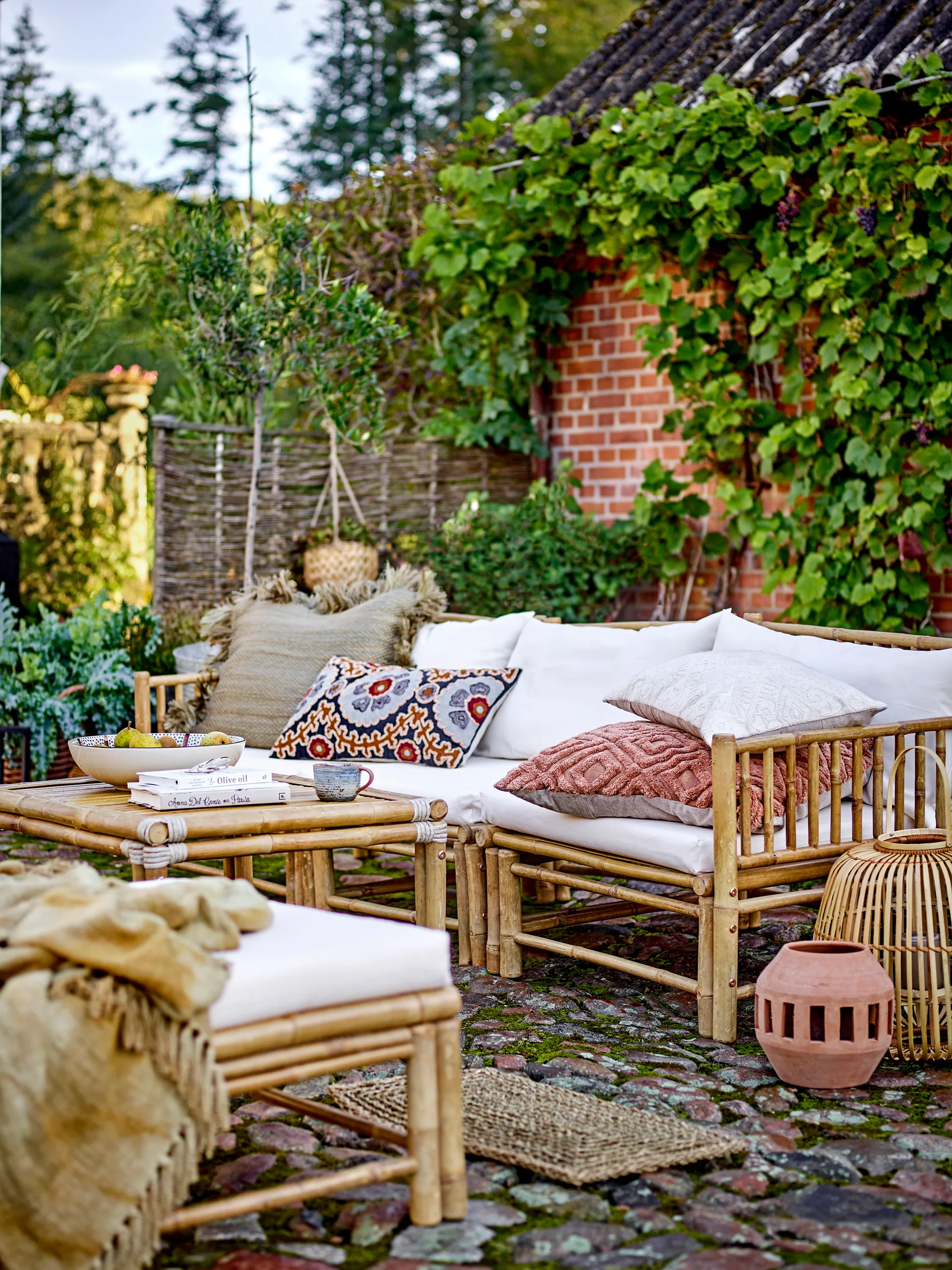 Cojín Novara 50x50 cm, natural Bloomingville