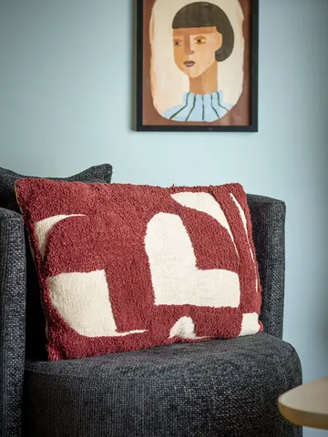 Cojín Olica 60x40 cm - Rojo - Bloomingville