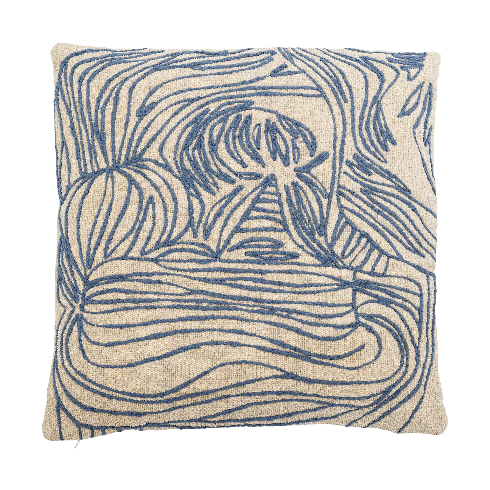 Cojín Volla 50x50 cm, Azul Bloomingville