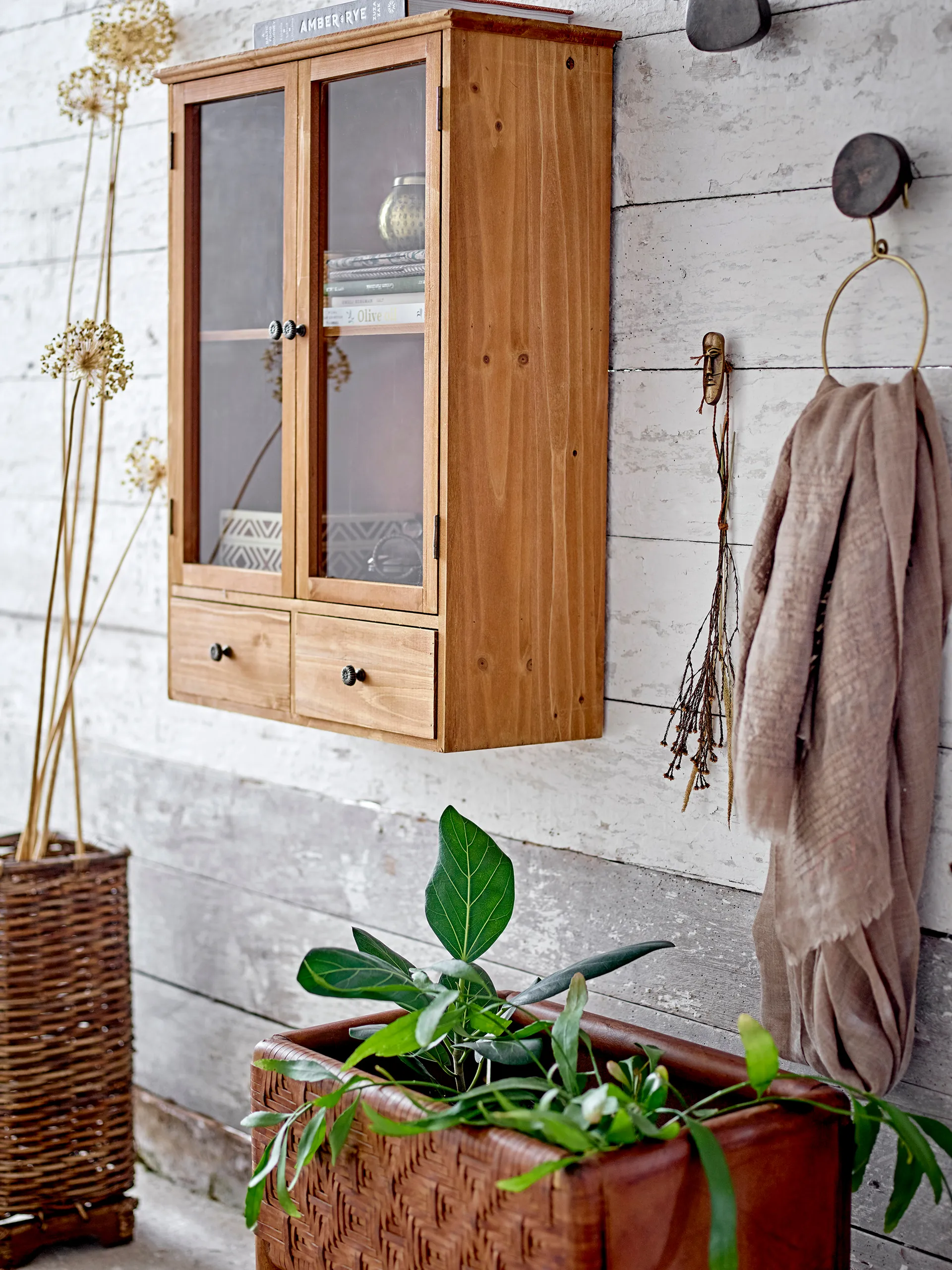 Colgador Zigga, Brass Bloomingville