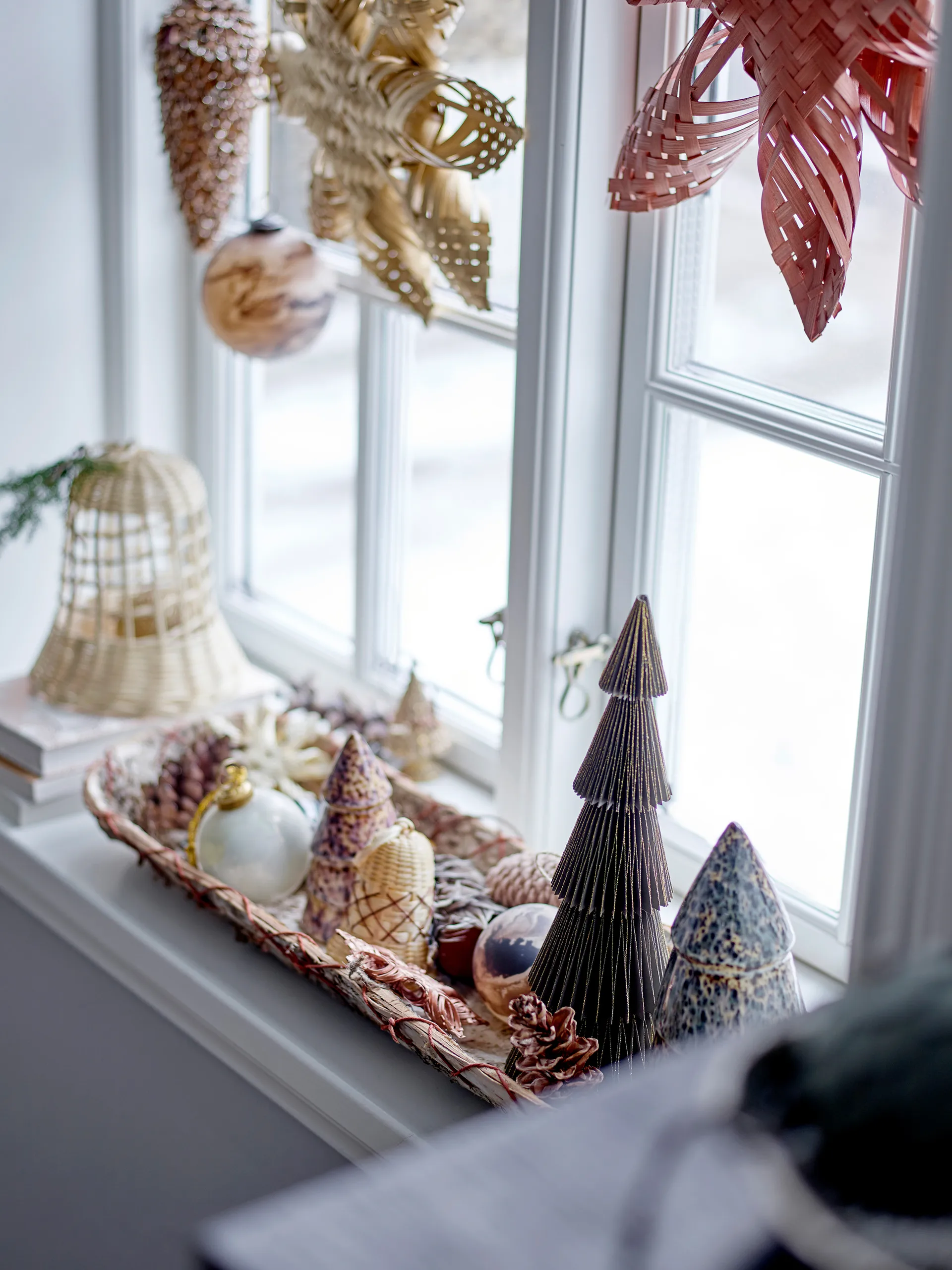 Colgante de navidad Phada, natural Bloomingville