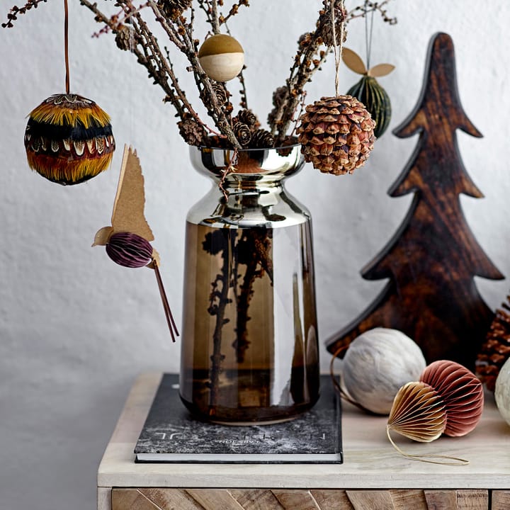 Colgante de navidad Romeo Pinecone Ornament - marrón - Bloomingville
