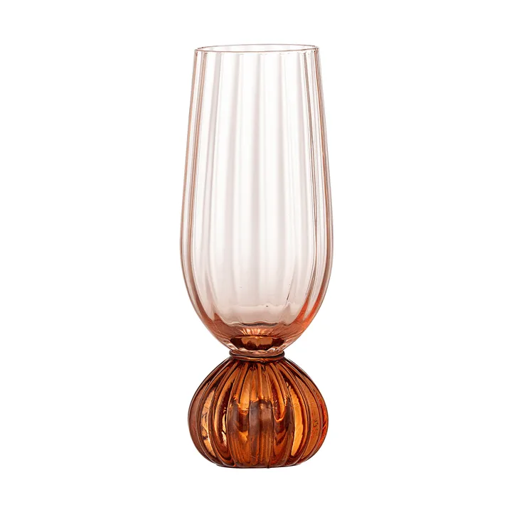 Copa de champán Taurin 25 cl - Rosa - Bloomingville