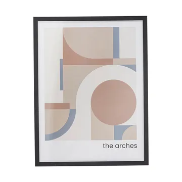 Cuadro Arches 32x42 cm - Marco negro - Bloomingville