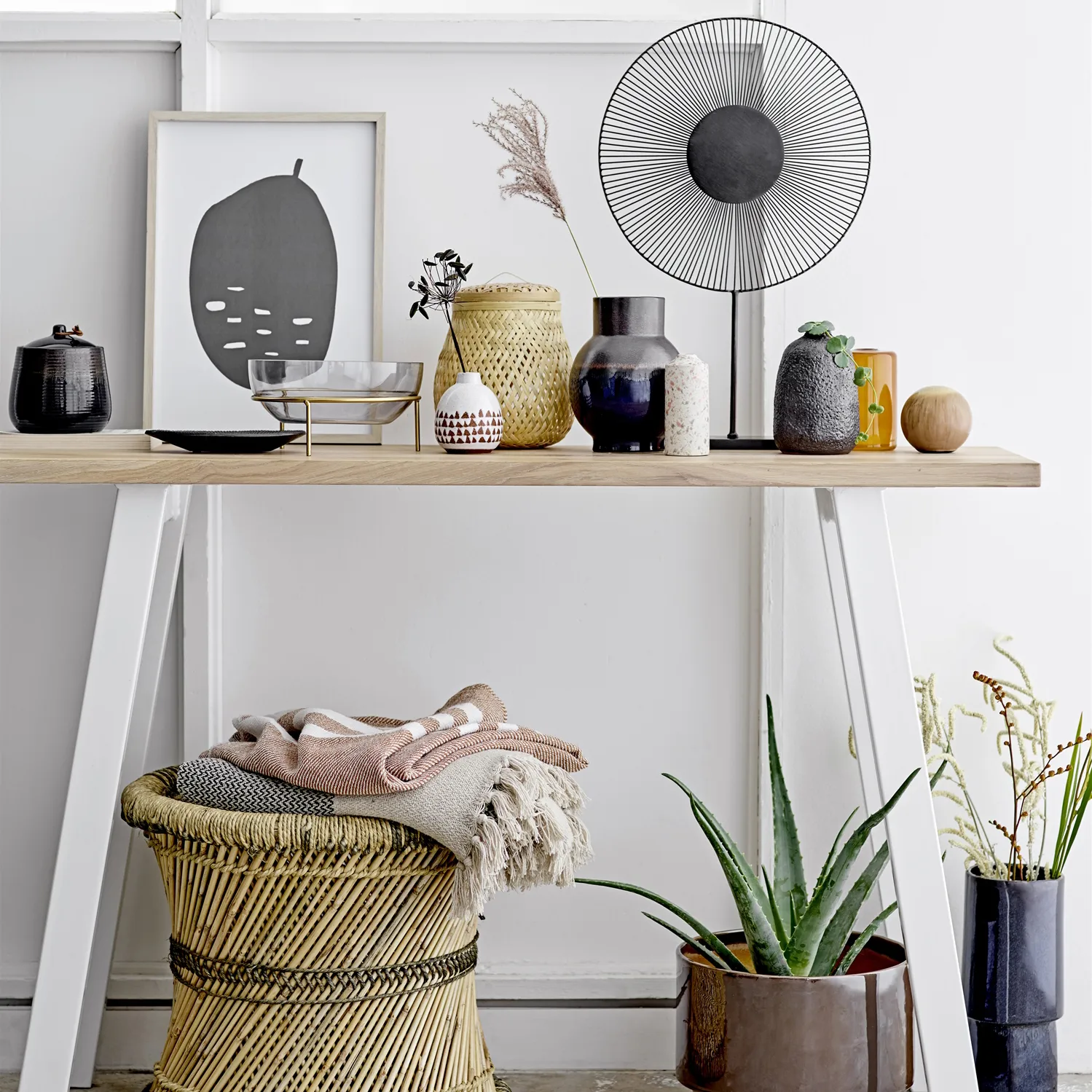 Cuadro Bloomingville 45x35 cm, Natural Bloomingville