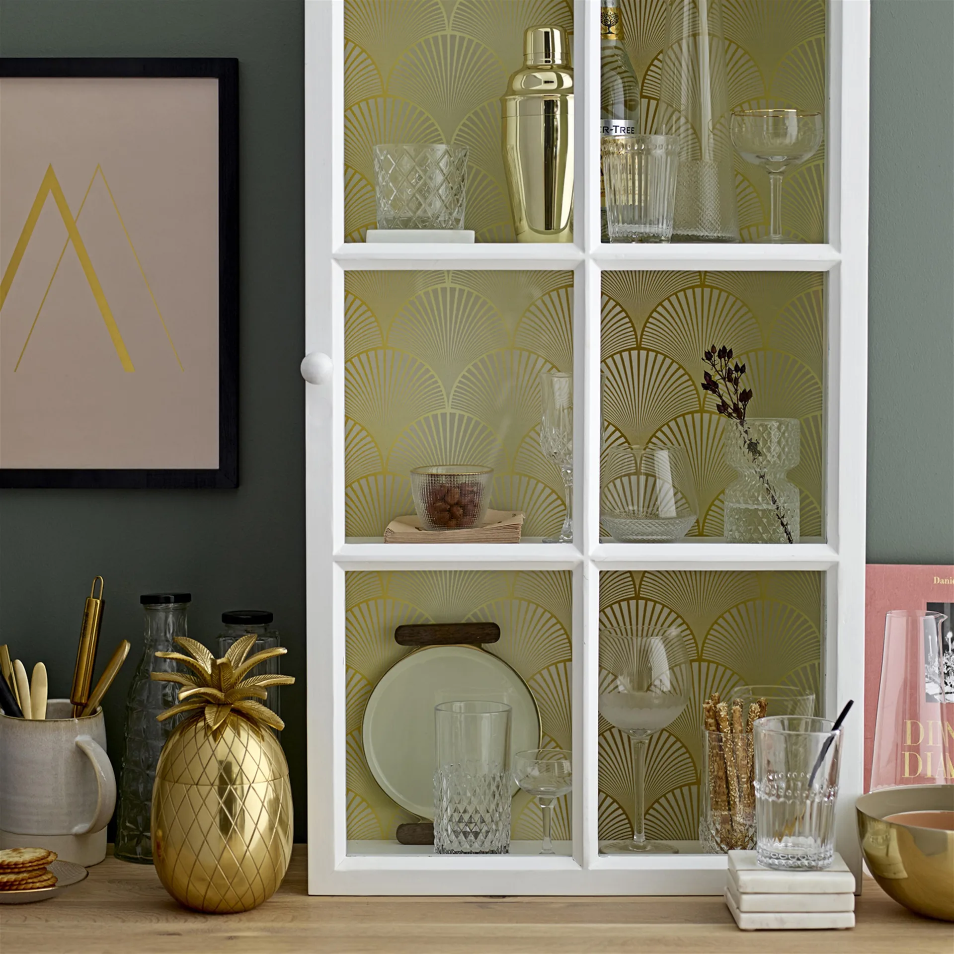 Cubitera Ananas, 24 cm Bloomingville