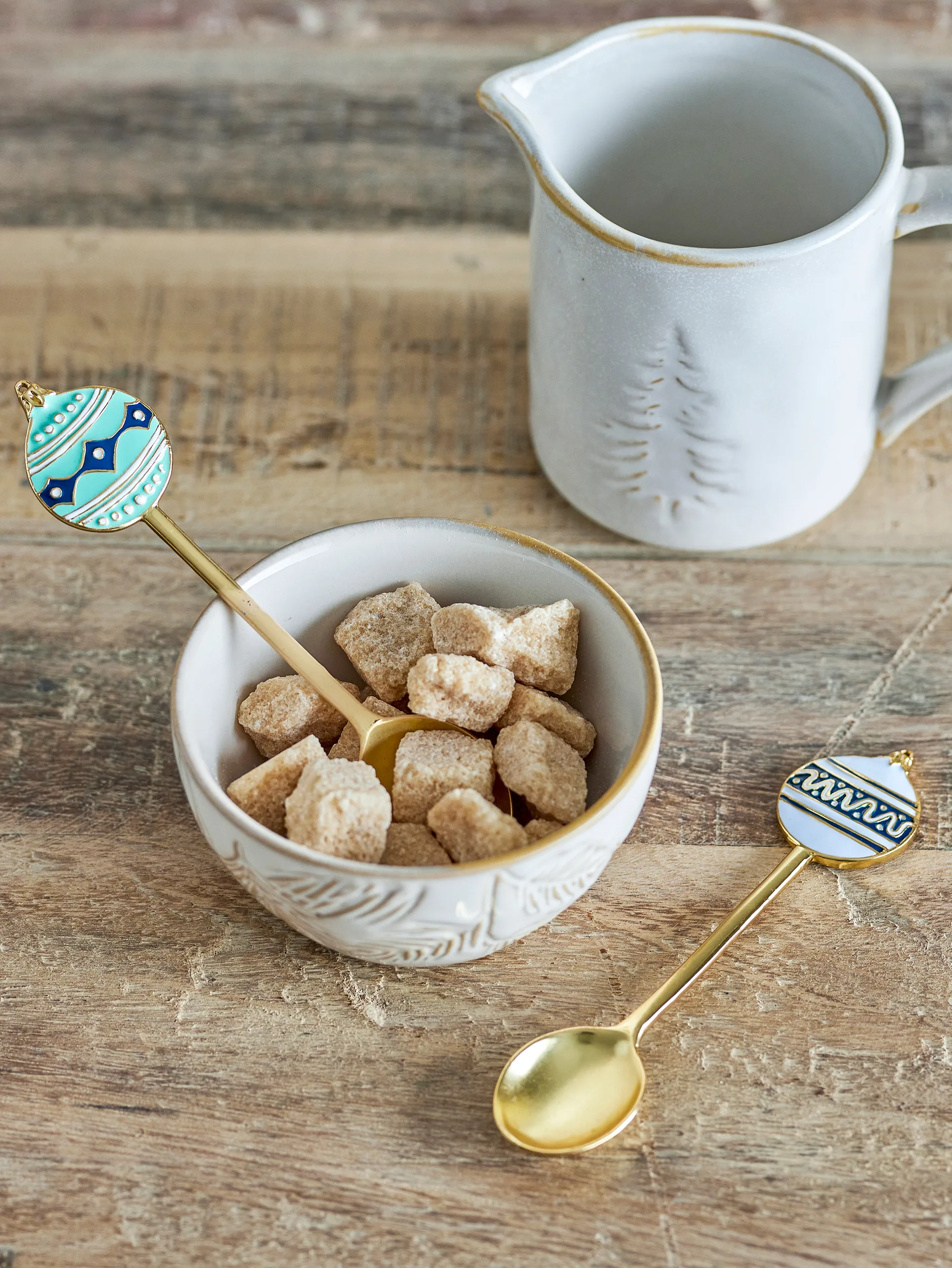 Cucharas Freydis, 2-pack, Azul Bloomingville