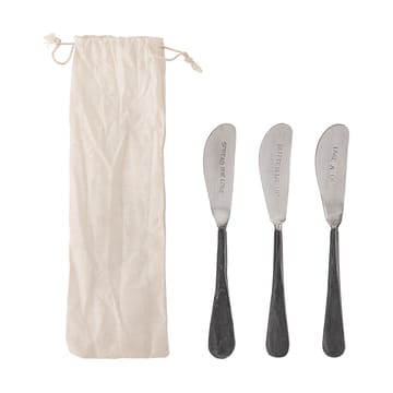 Cuchillo de untar Fabricio 3 piezas - Acero inoxidable - Bloomingville