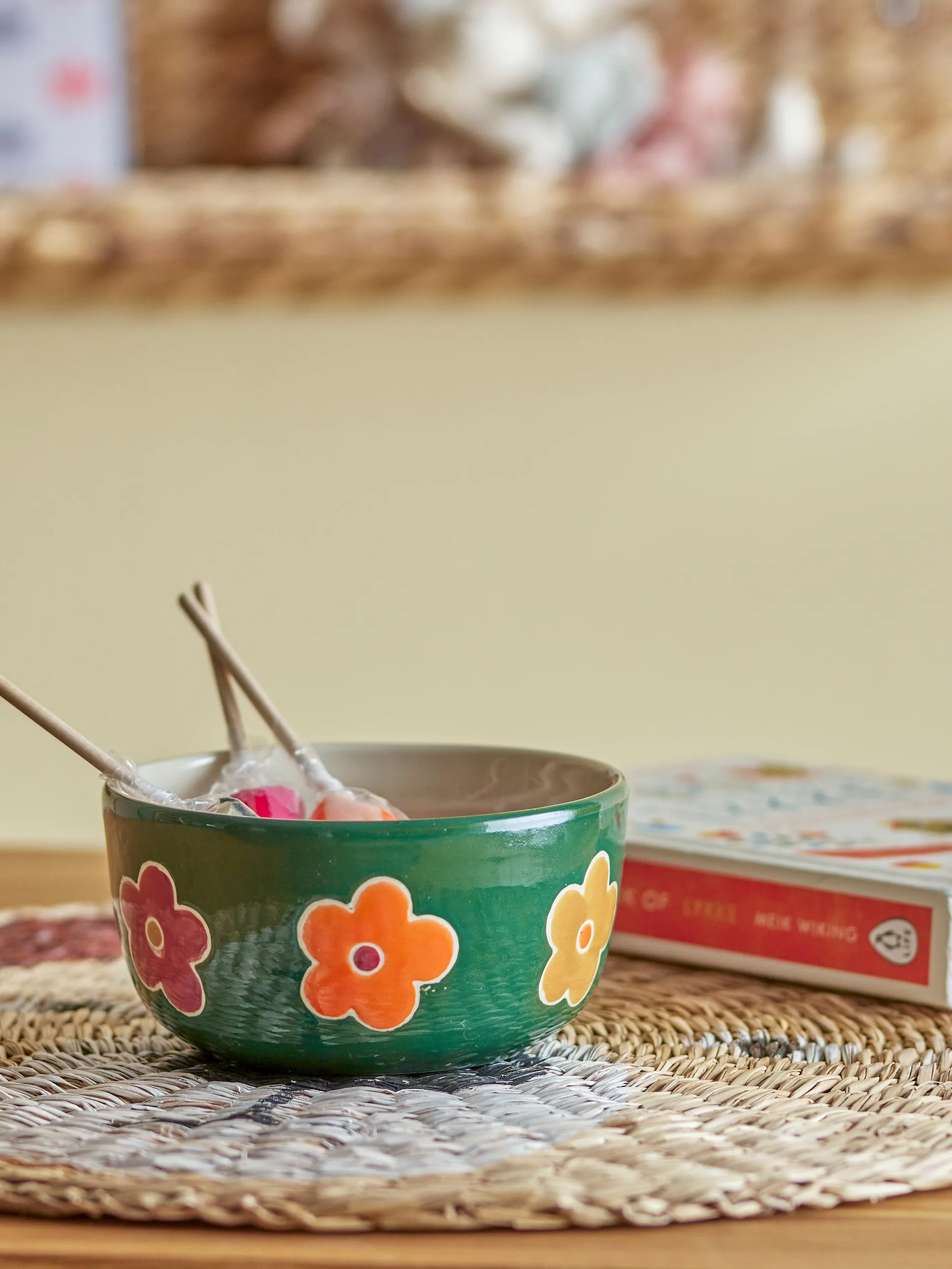 Cuenco Addy 36 cl, Verde Bloomingville