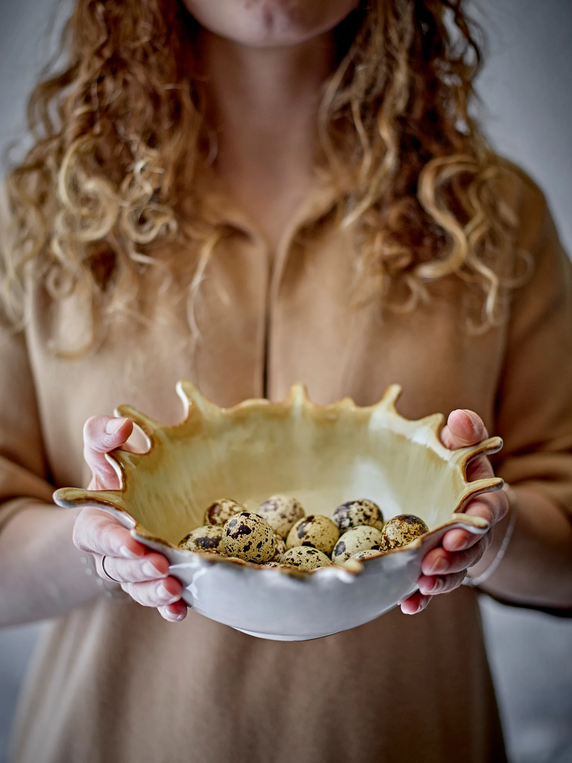 Cuenco Alcott 24x21 cm, Natural Bloomingville