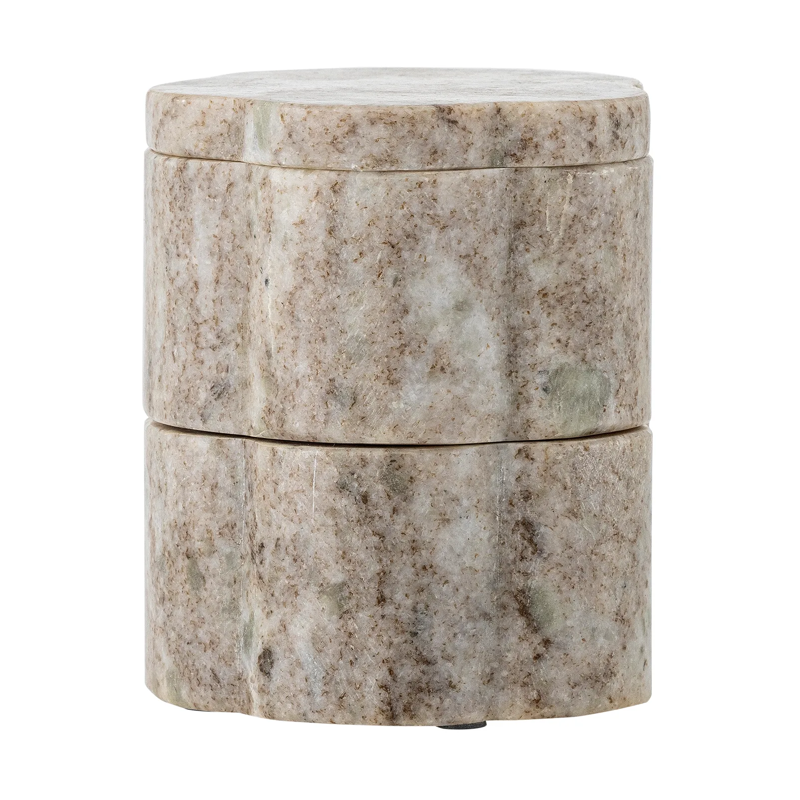 Cuenco con tapa Nezli Ø9 cm, Natural Bloomingville