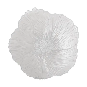 Cuenco de vidrio Iani Ø26 cm - Blanco - Bloomingville
