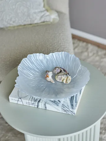 Cuenco de vidrio Iani Ø26 cm - Blanco - Bloomingville