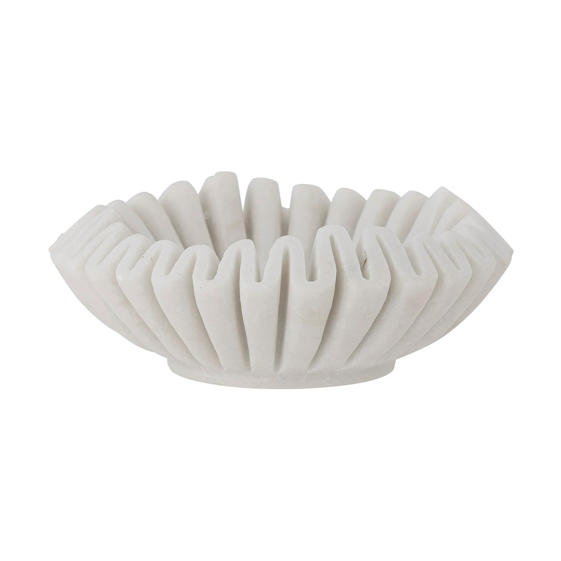 Cuenco decorativo Harmonia Ø17 cm, White marble Bloomingville
