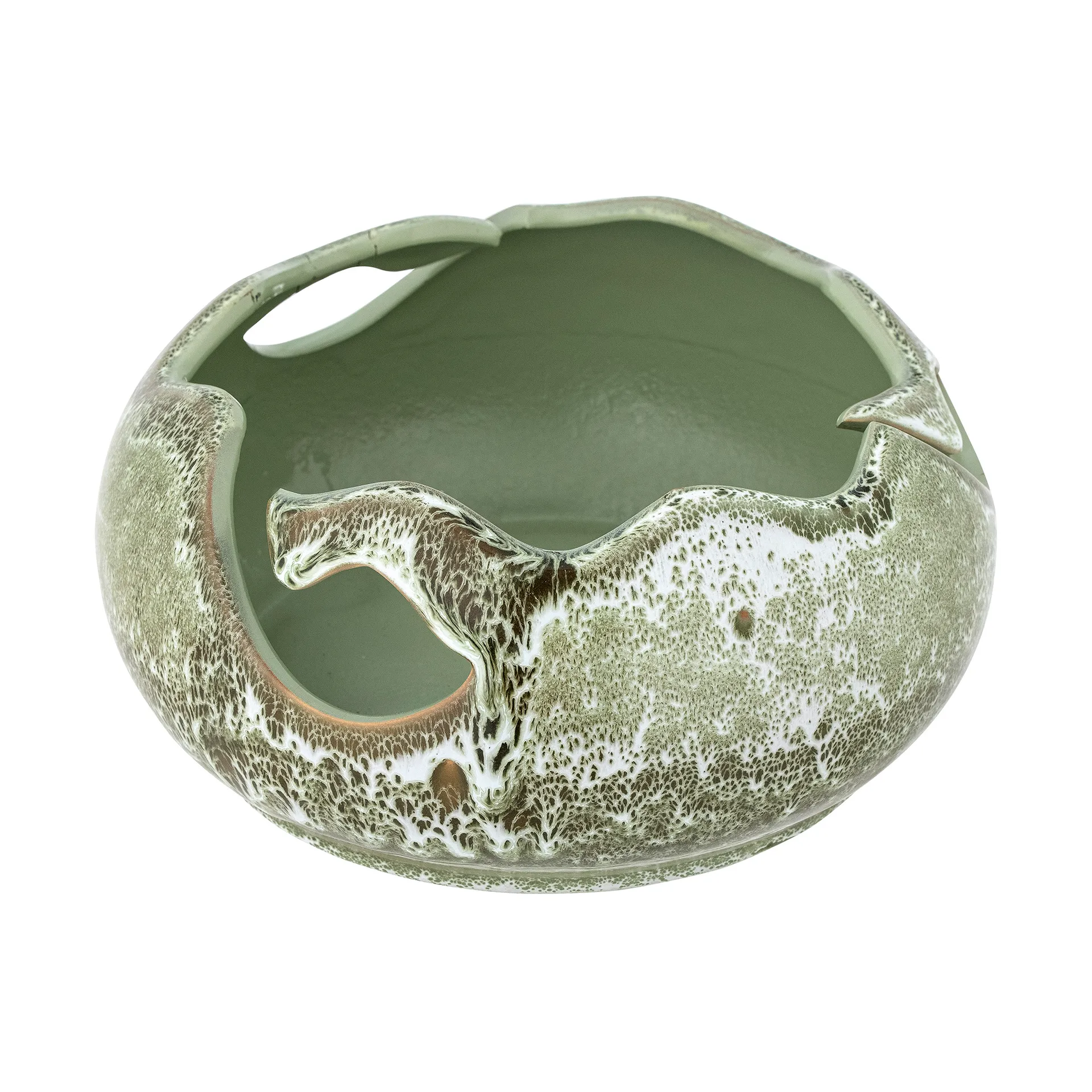 Cuenco decorativo Leonas Deco Ø25,5 cm, Green Bloomingville