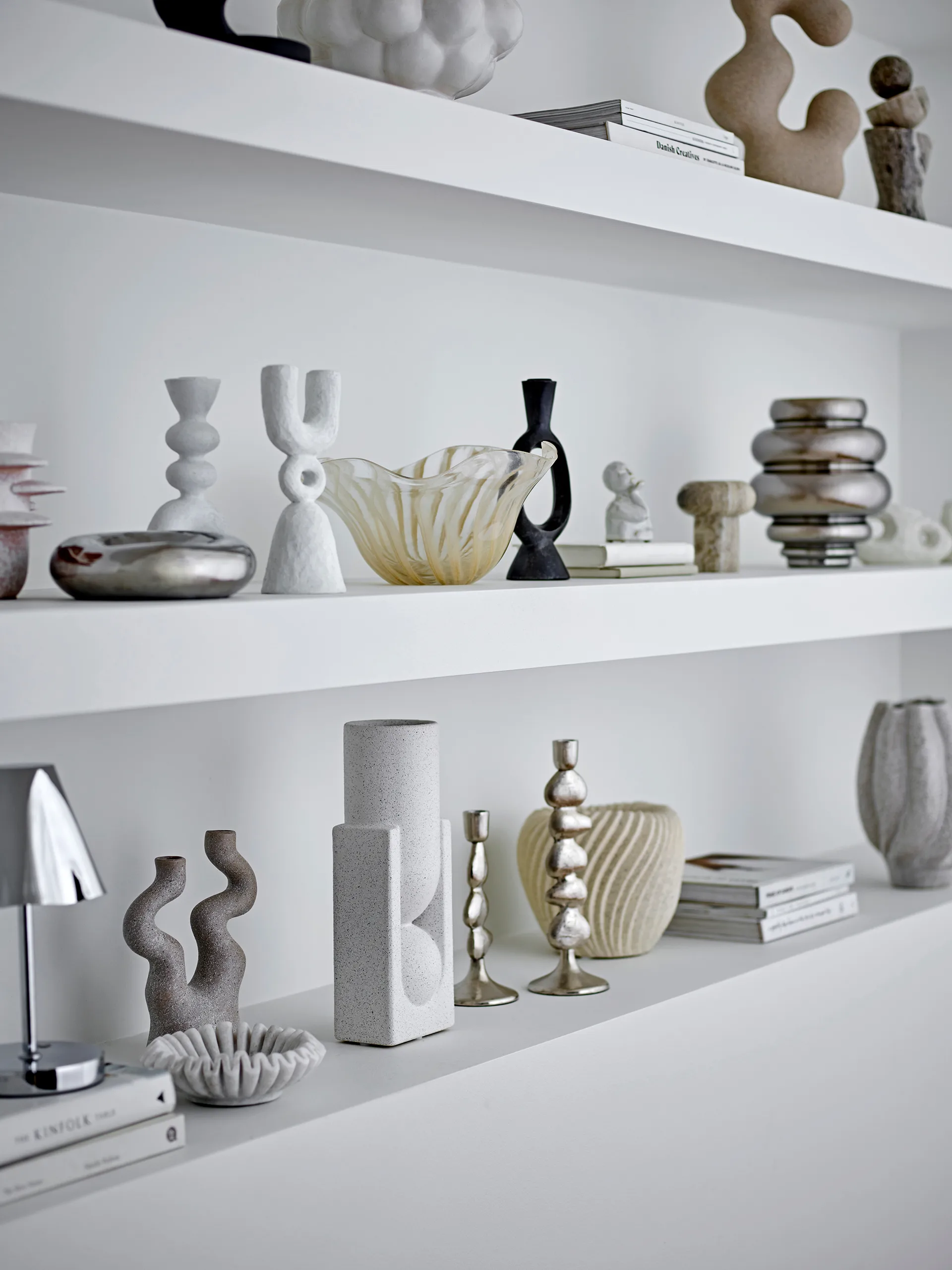 Cuenco decorativo Shine Ø18 cm, Plata Bloomingville