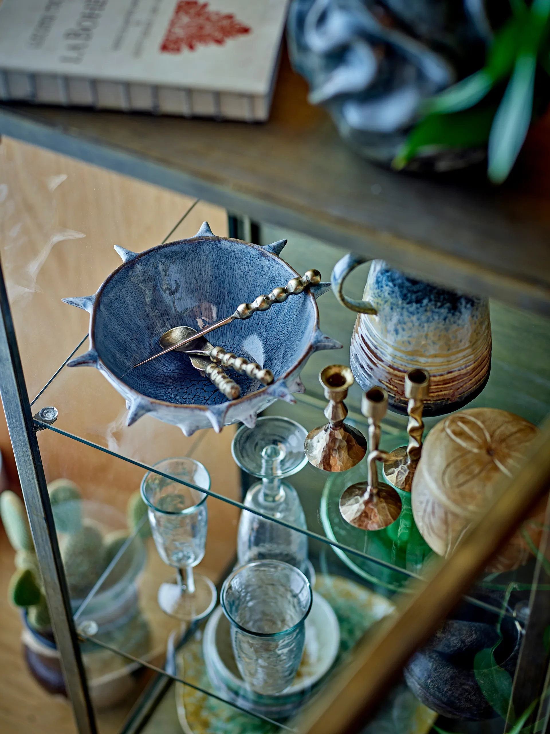 Cuenco Edie Ø22,5 cm, Azul Bloomingville