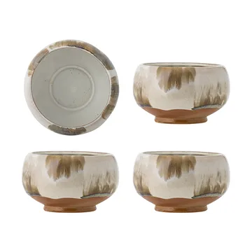 Cuenco Jade Ø12 cm, pack de 4 - Natural - Bloomingville