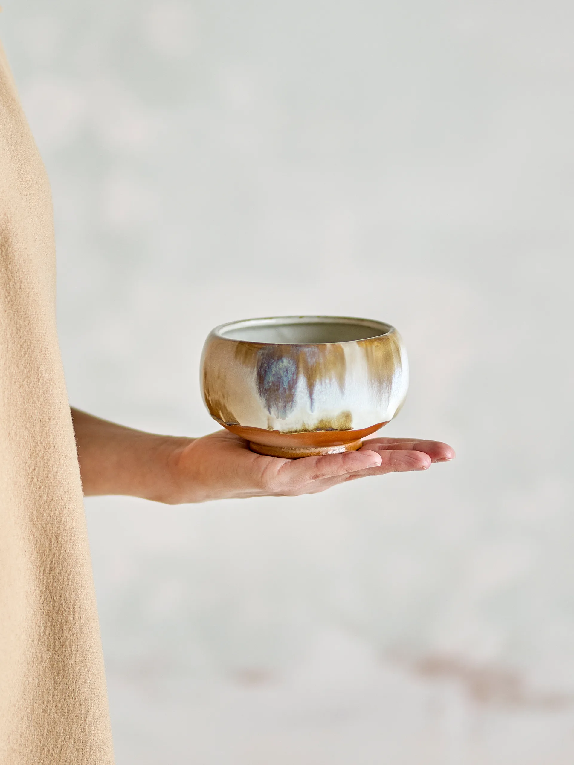 Cuenco Jade Ø12 cm, pack de 4, Natural Bloomingville