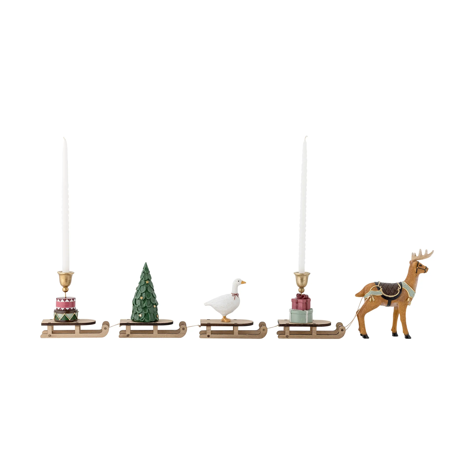 Decoración de Navidad Dasher, Verde Bloomingville