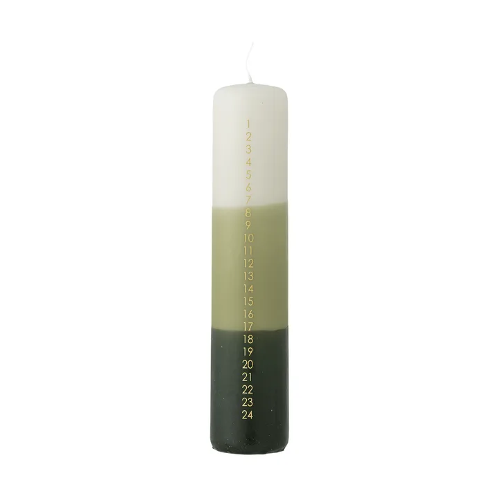 Dip Dye adventssljus - Verde, 25 cm - Bloomingville