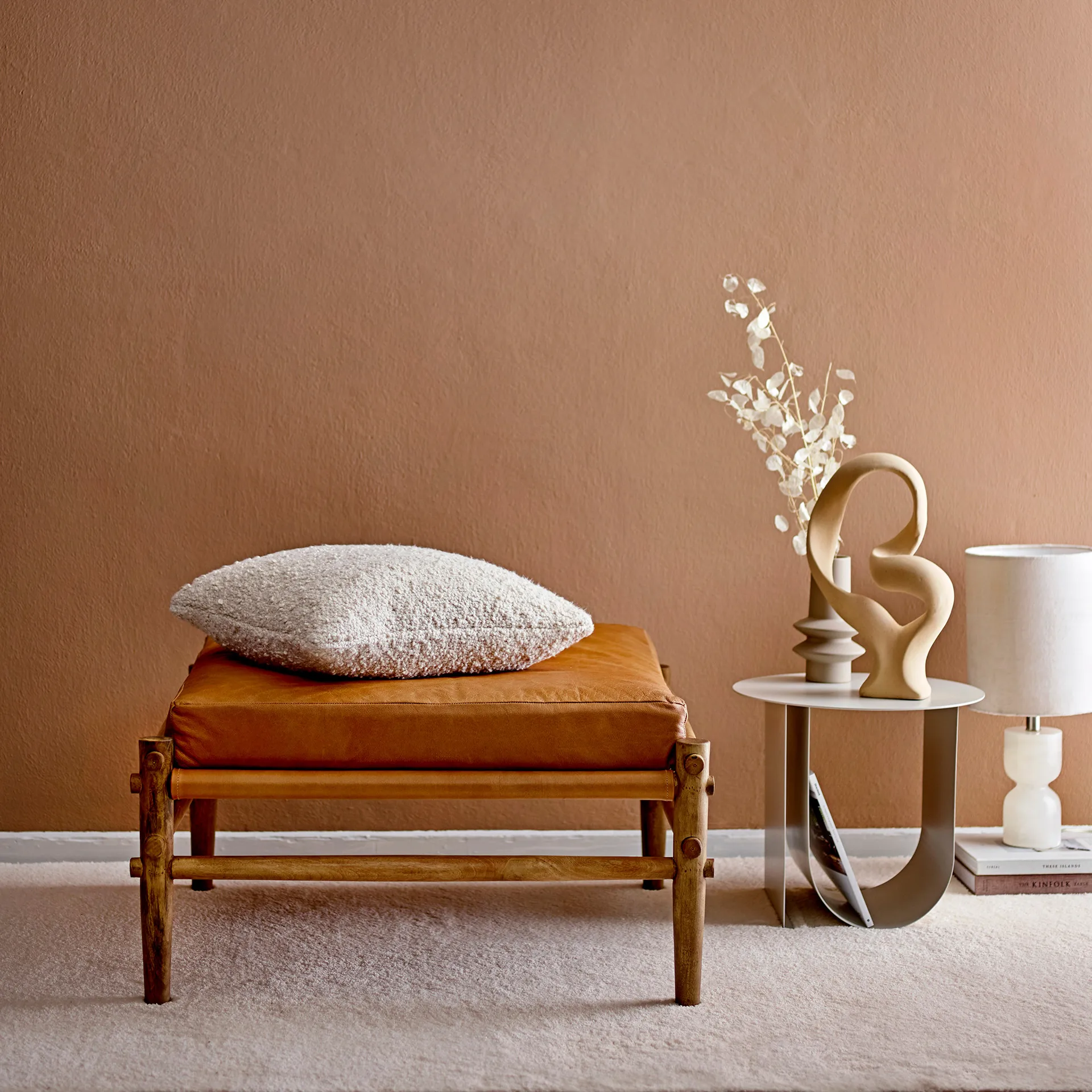 Escultura Bloomingville 40,5 cm, Natural Bloomingville