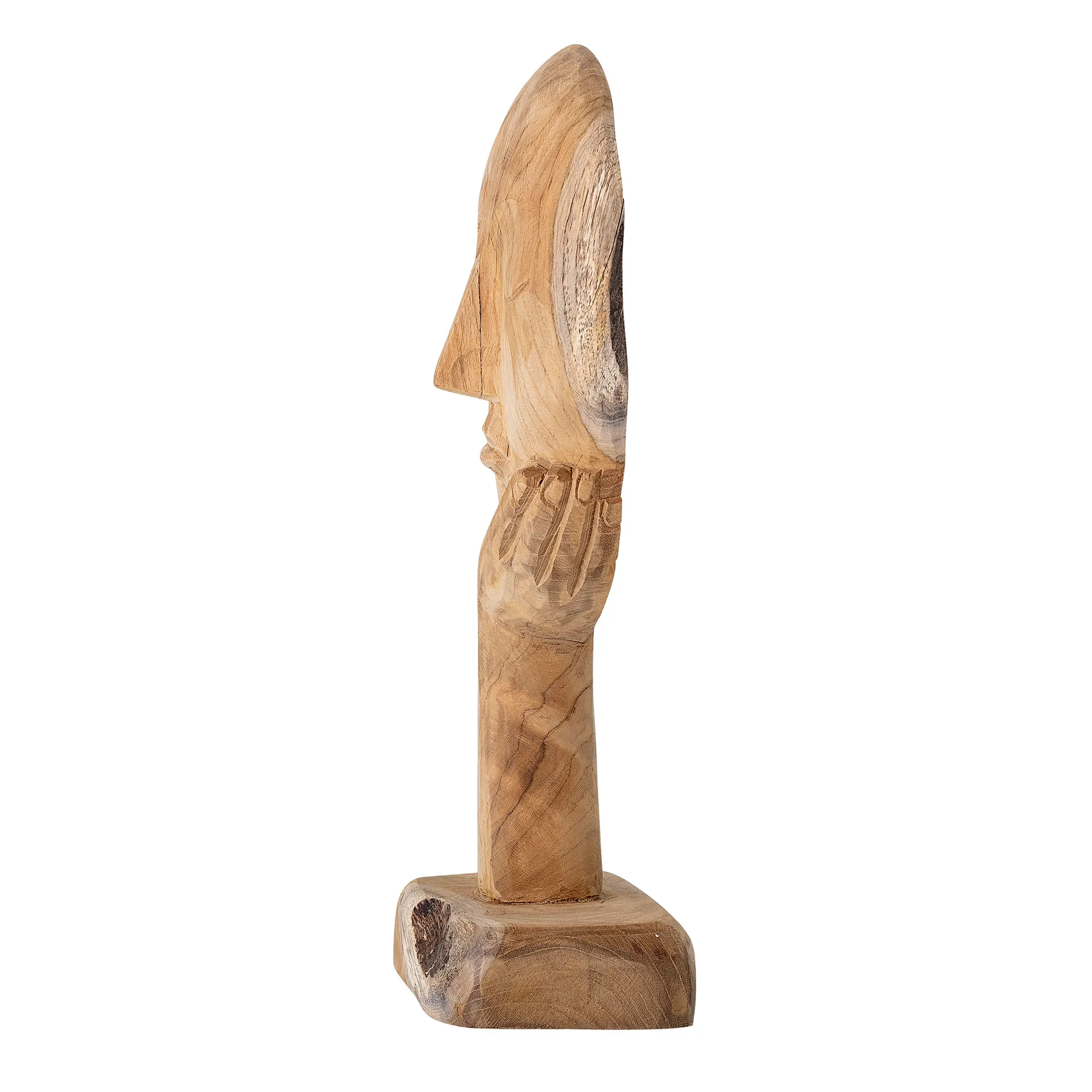 Escultura de madera Bloomingville 35 cm, natural Bloomingville