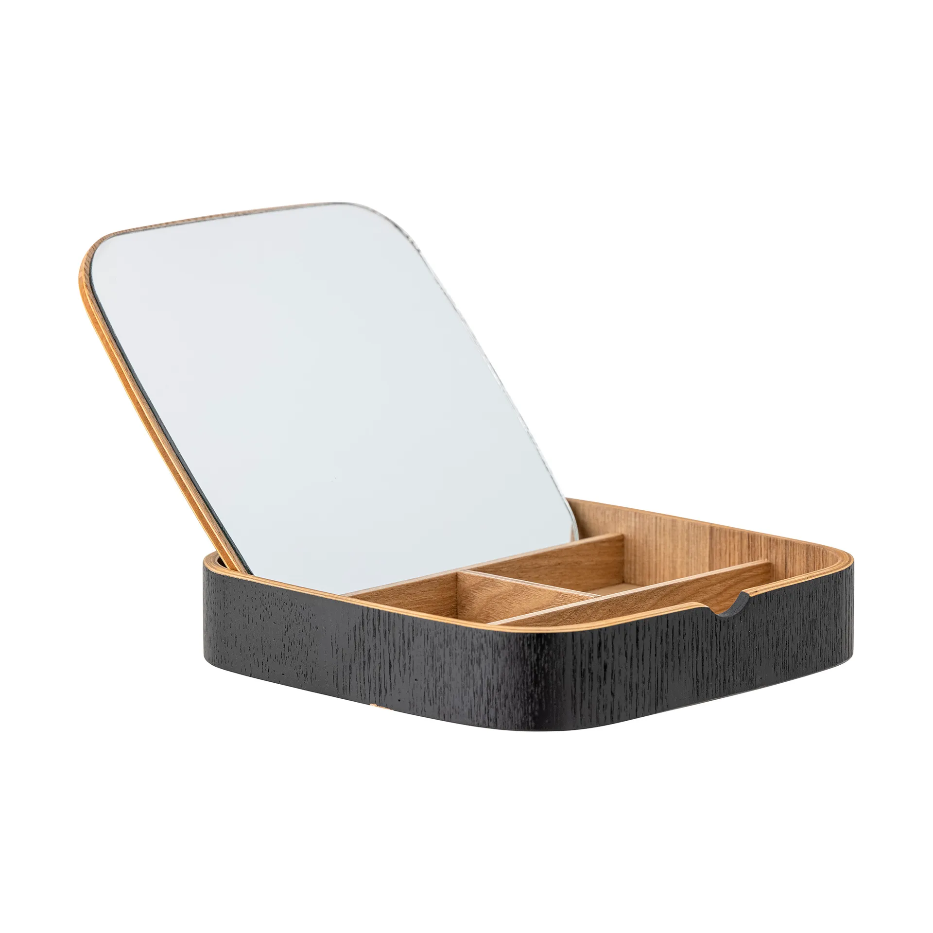 Espejo de mesa Mimmi 19x19 cm, Black-oak Bloomingville