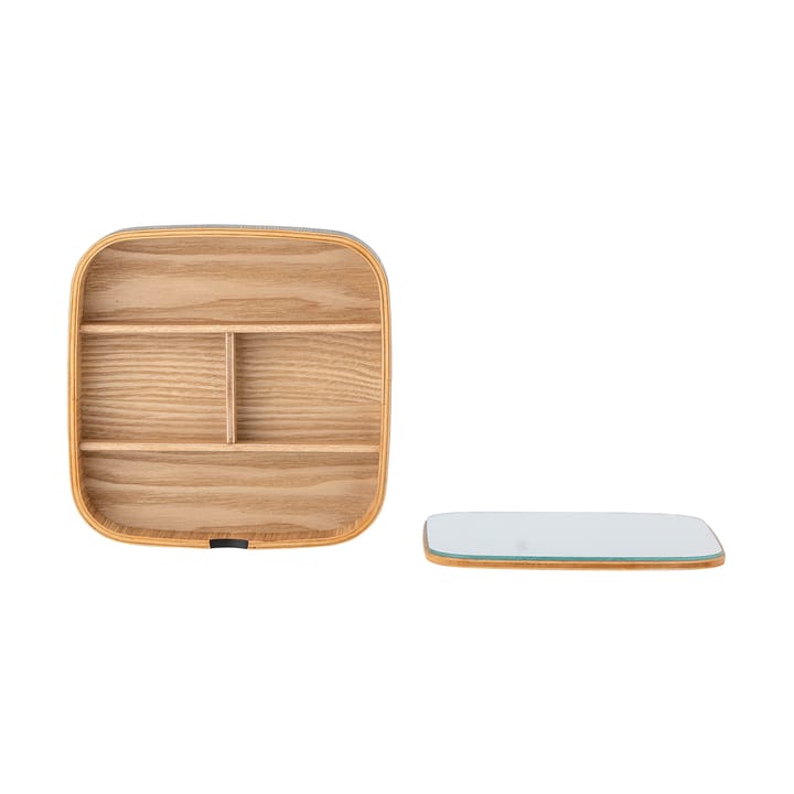 Espejo de mesa Mimmi 19x19 cm, Black-oak Bloomingville