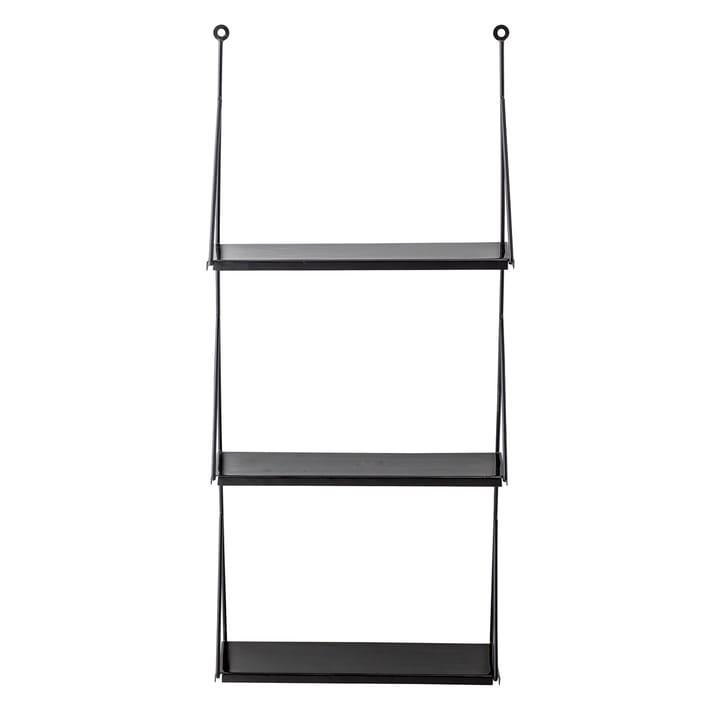 Estantería de metal Walter, Negro Bloomingville