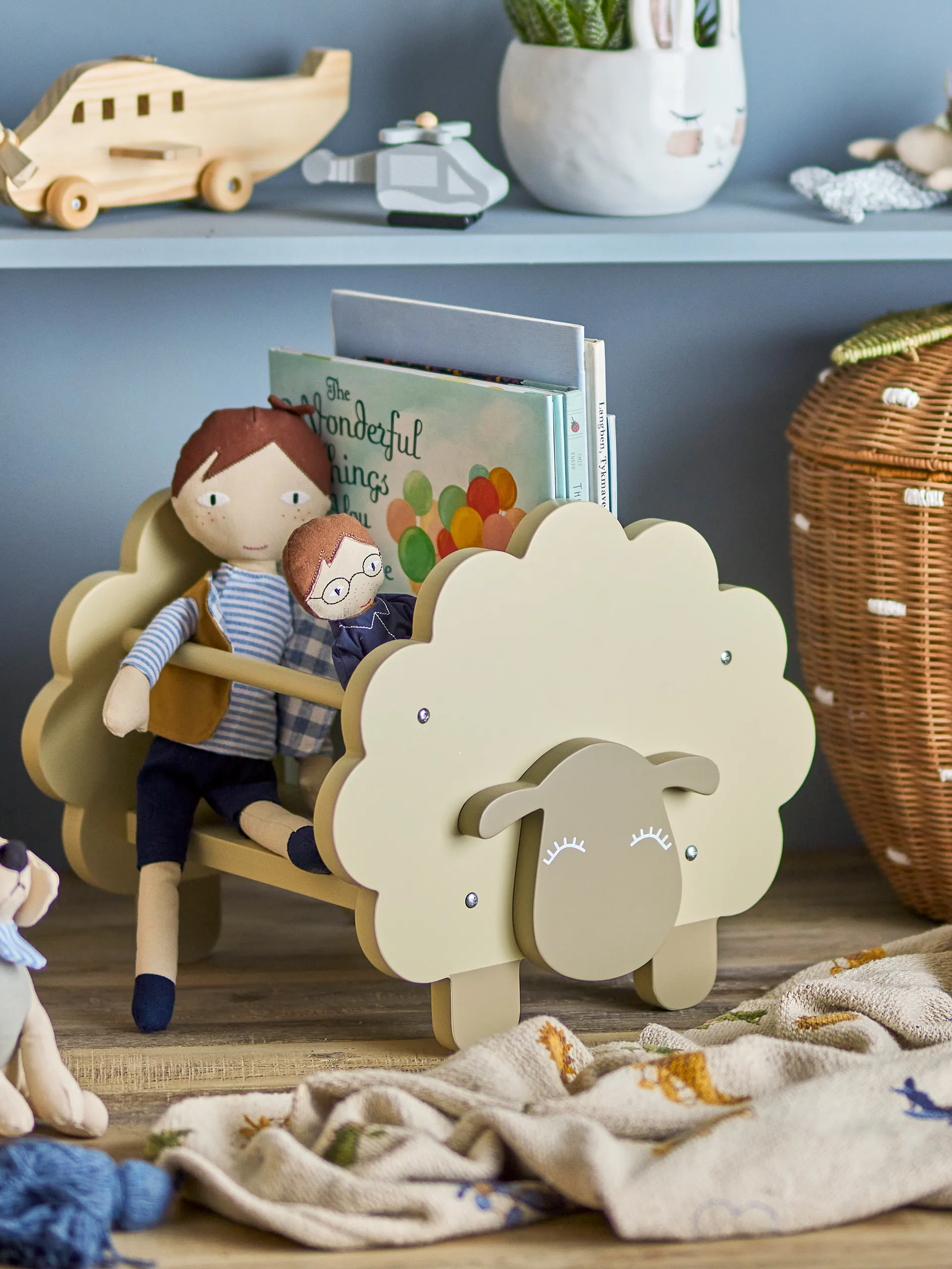 Estantería Dolly, Gris Bloomingville