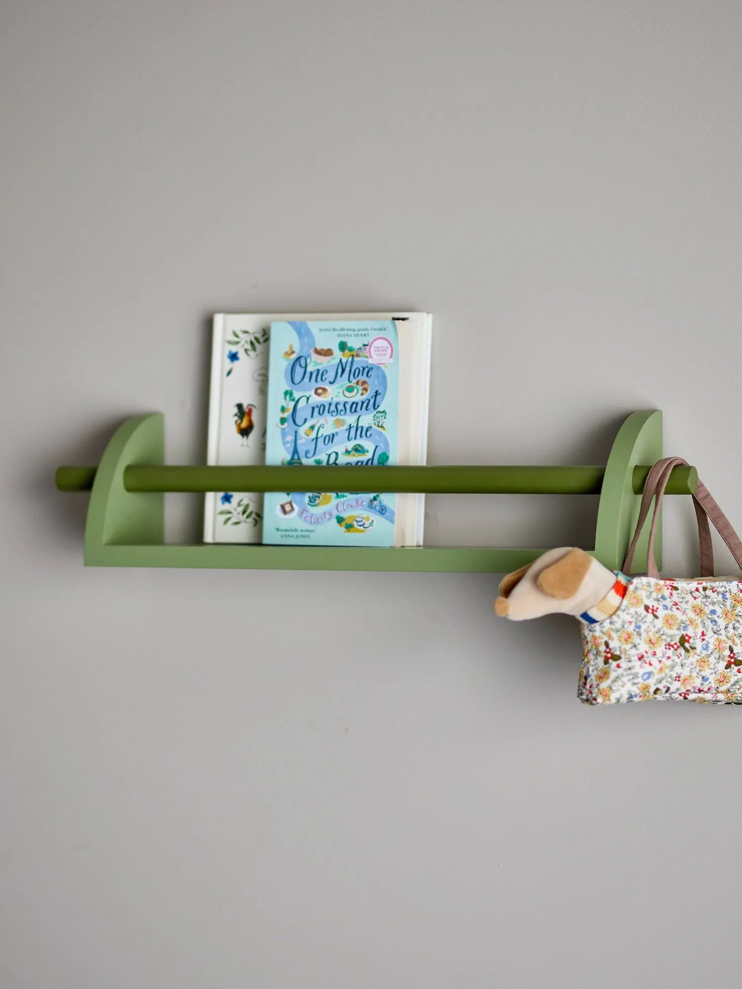 Estantería Mingus 14x60 cm, Verde Bloomingville