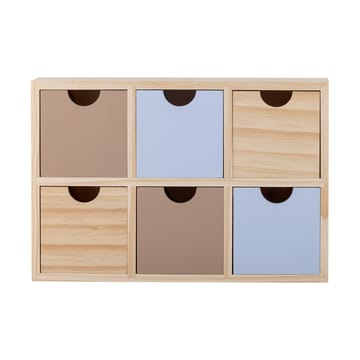 Estantería pequeña Calle 6 cajones 27x18 cm - Naturaleza - Bloomingville