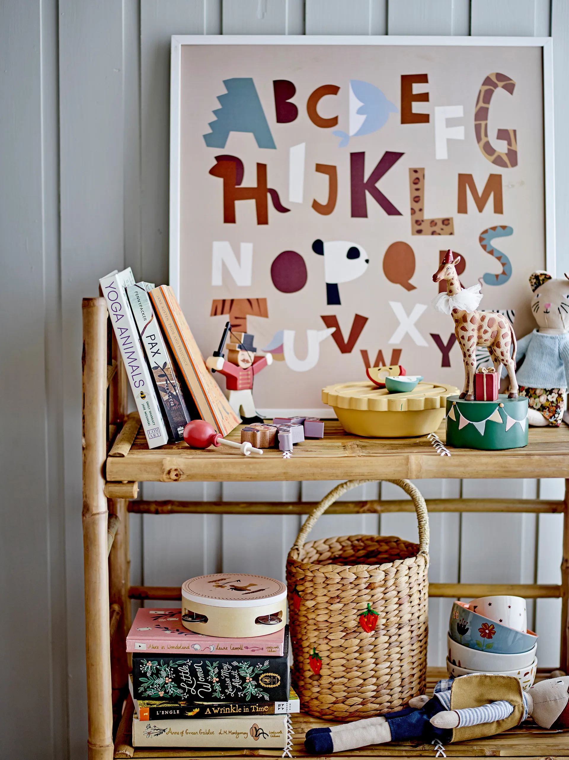 Estantería Zep 66x105 cm, Bamboo Bloomingville