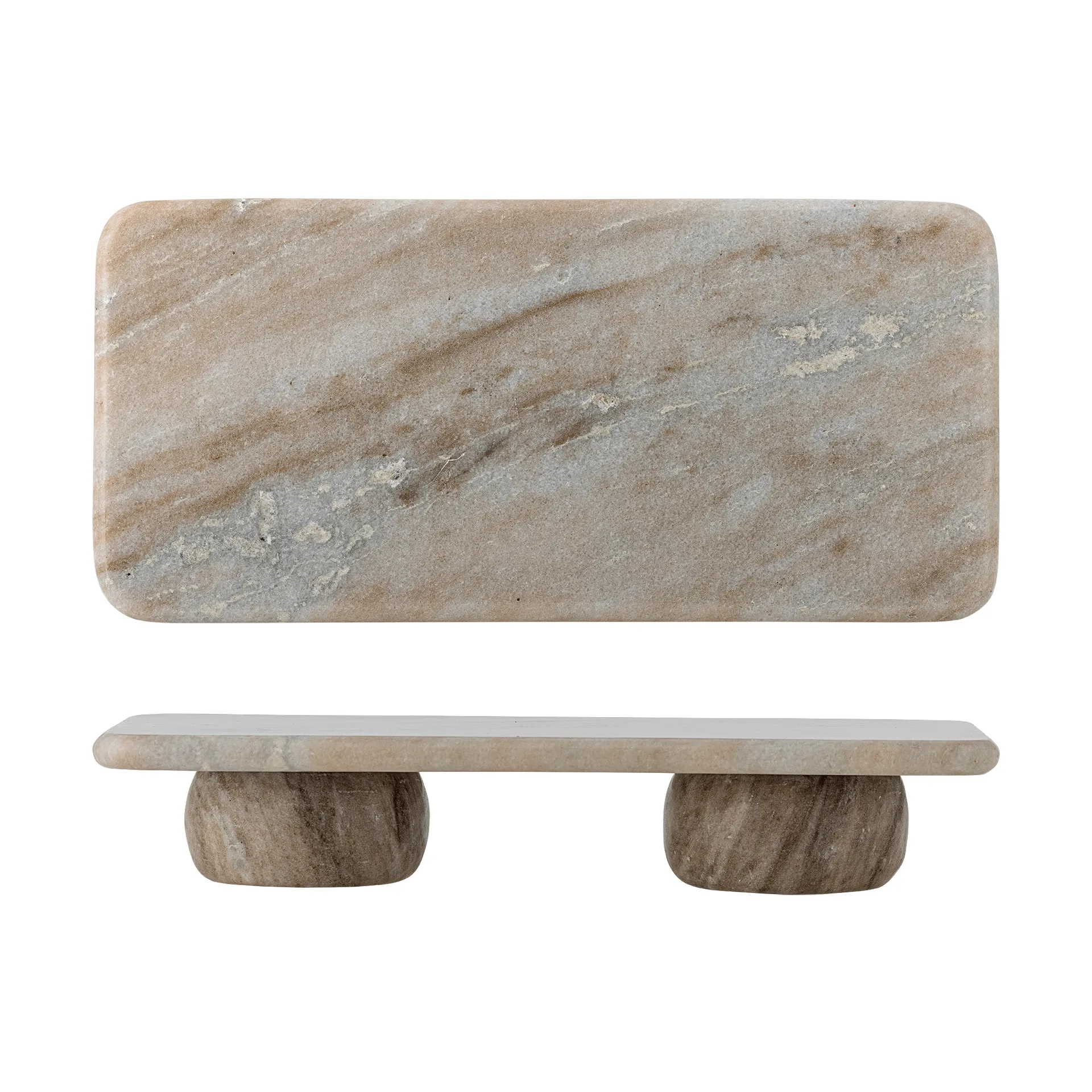 Fatin Pedestal pedestal, Gris, 38x18 cm Bloomingville