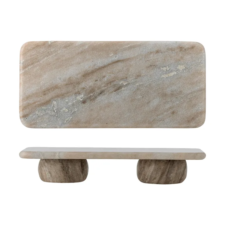 Fatin Pedestal pedestal - Gris, 38x18 cm - Bloomingville
