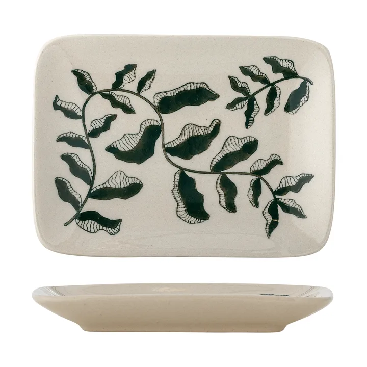 Fauni plato de postre - Verde, 15x11,5 cm - Bloomingville