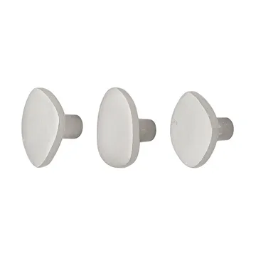 Ferri gancho - Plata, 3 piezas - Bloomingville