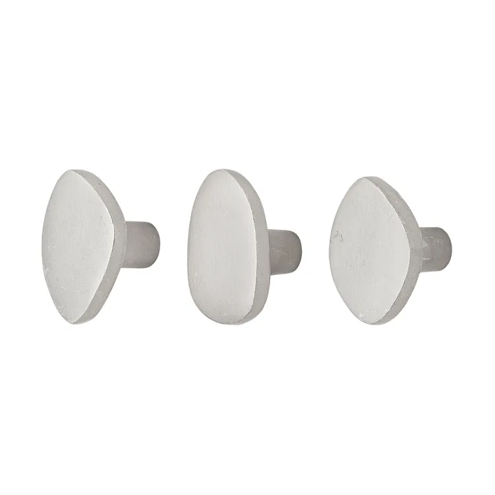 Ferri gancho - Plata, 3 piezas - Bloomingville