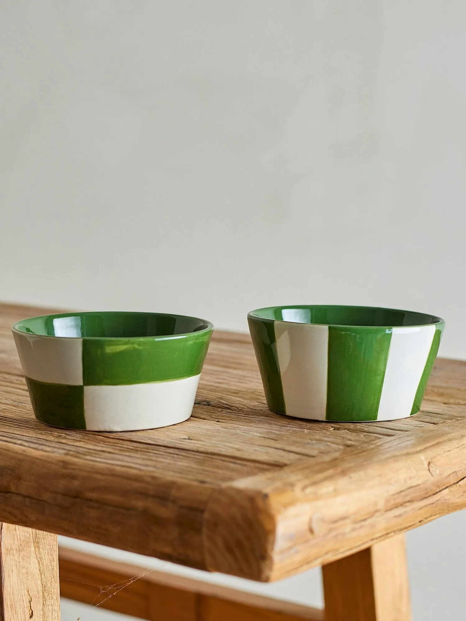 Floki cuenco, Green, 4 piezas Bloomingville