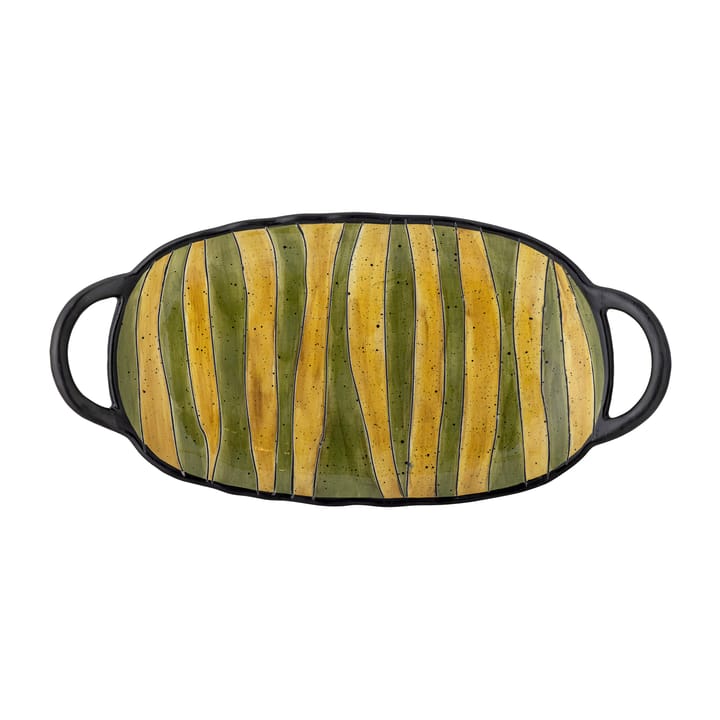 Fuente de servir con asas Lilie 15x32,5 cm - verde - Bloomingville