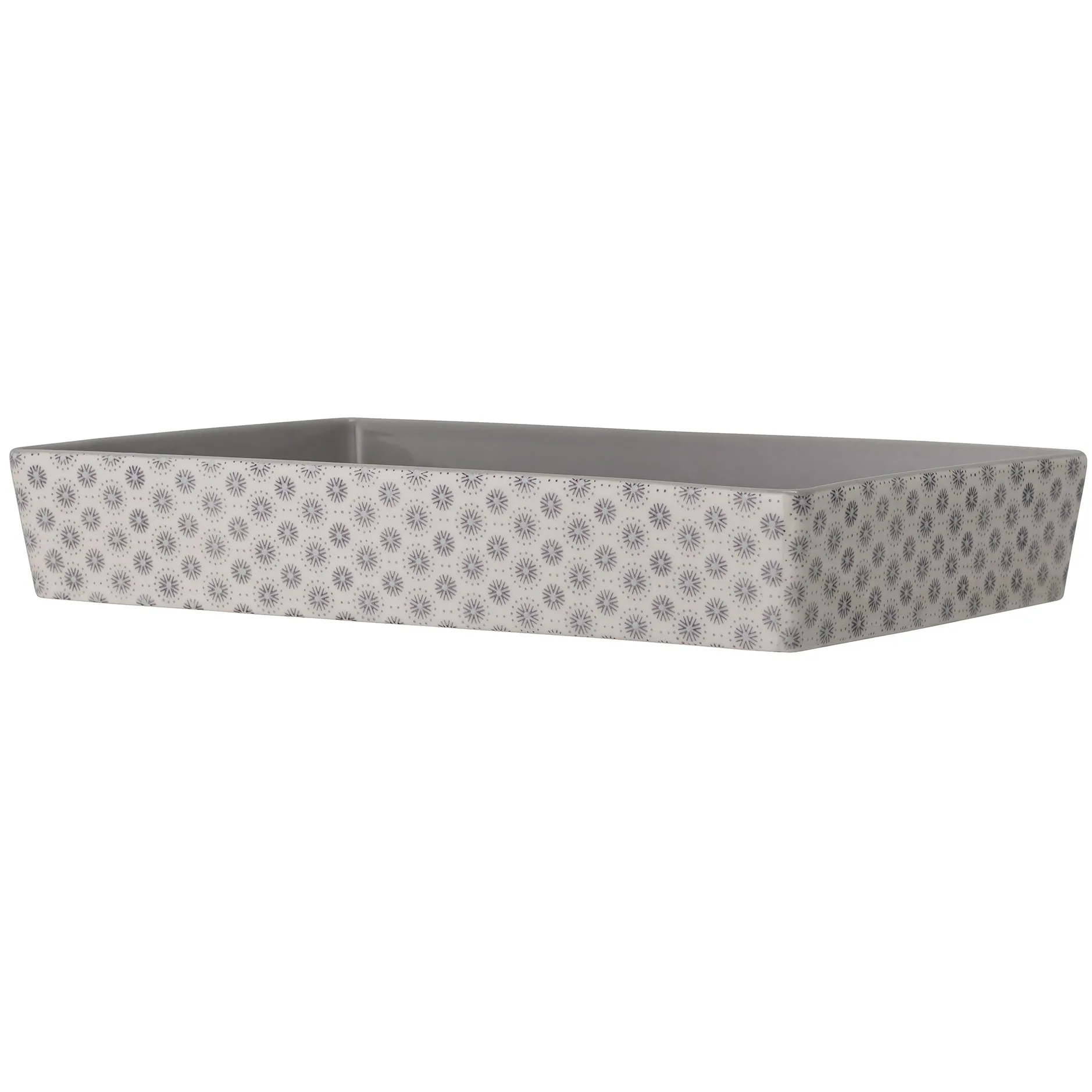 Fuente de servir Elsa 24x36 cm, gris Bloomingville